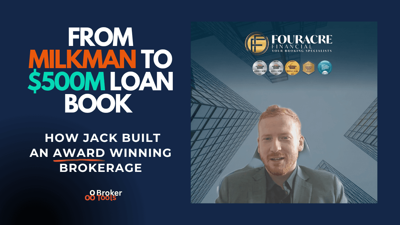 An Award-Winning Brokerage in 3 Years - How Jack went from a Milkman to a $500M Loan Book